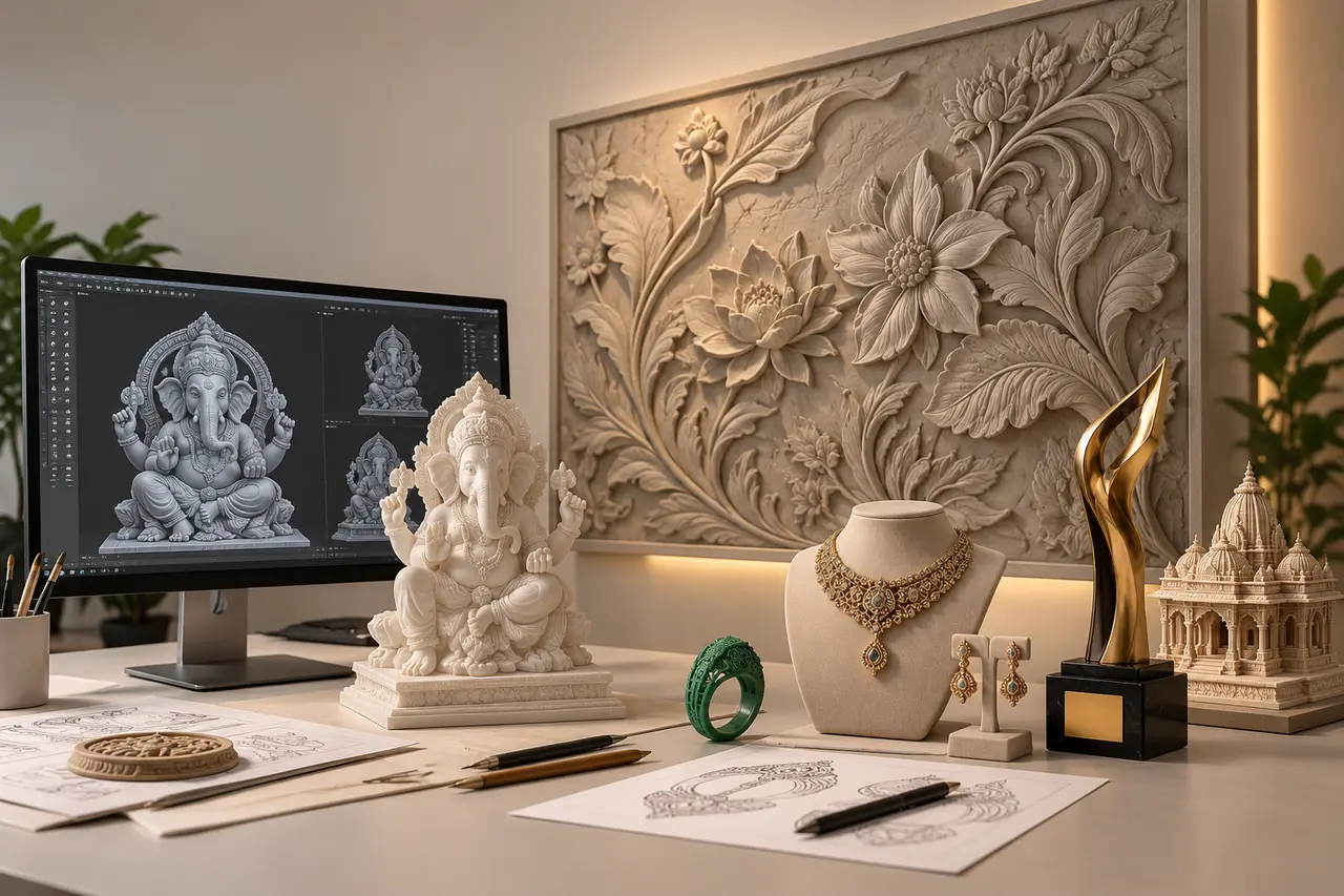 Sculptural Design Studio Showcase
